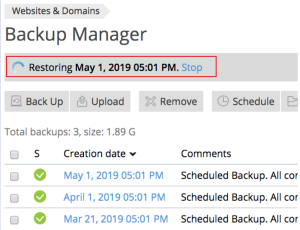 backup manager