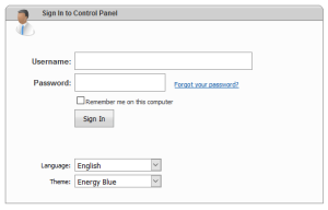 login-to-website-panel