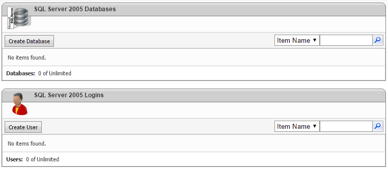 SQL server 2005 databases and logins