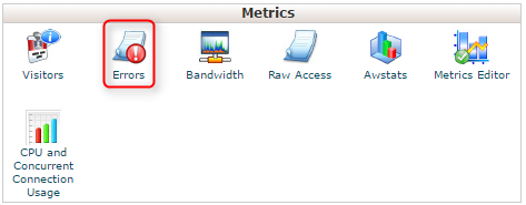 metrics dashboard