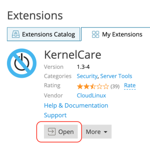 open KernelCare